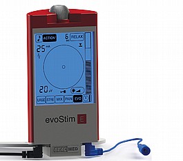 מכשיר גירוי חשמלי וביופידבק EMG לשיקום שרירי רצפת אגן evoStim E מכשיר גירוי חשמלי וביופידבק EMG לשיקום שרירי רצפת אגן evoStim E